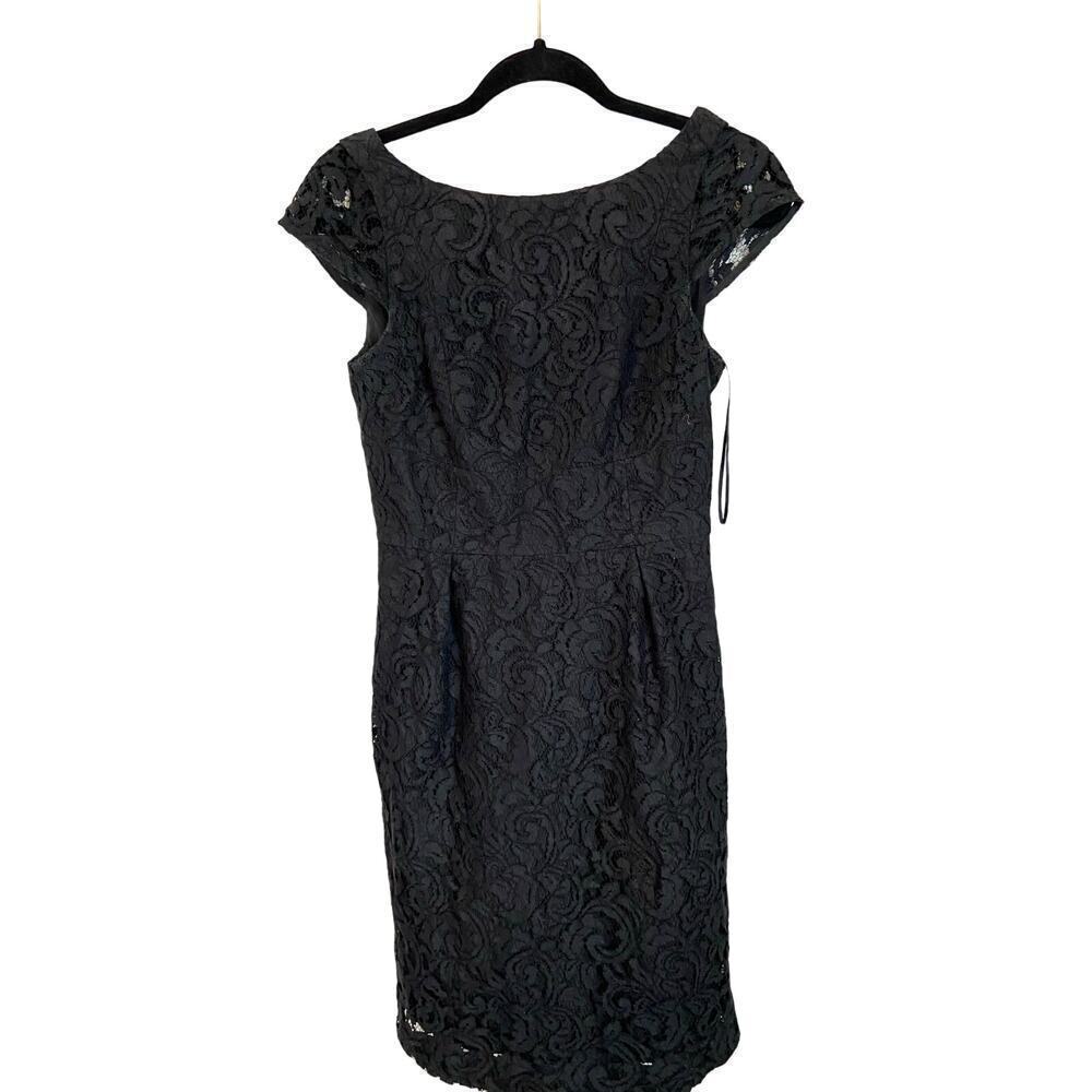 J.Crew Black lace elsa dress size 2